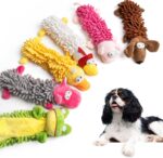 Pet Soft Dog Toys Squeaky - 6 Pack Cute Puppy Toys Plush Animals, No Stuffed Dog Chew Toy Interactive Pet for Small, Medium and Large Dogs
