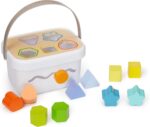 Wooden Shape Sorter and Rainbow er Classic Baby Toy Set-Sorting Play For Infants Age 12M+, Medium, Multicolor - Image 2