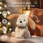 Baby Animated Plush Dog, Interactive Singing Talking Puppy Dog Stuffed Animal Toys, 10” - Image 2